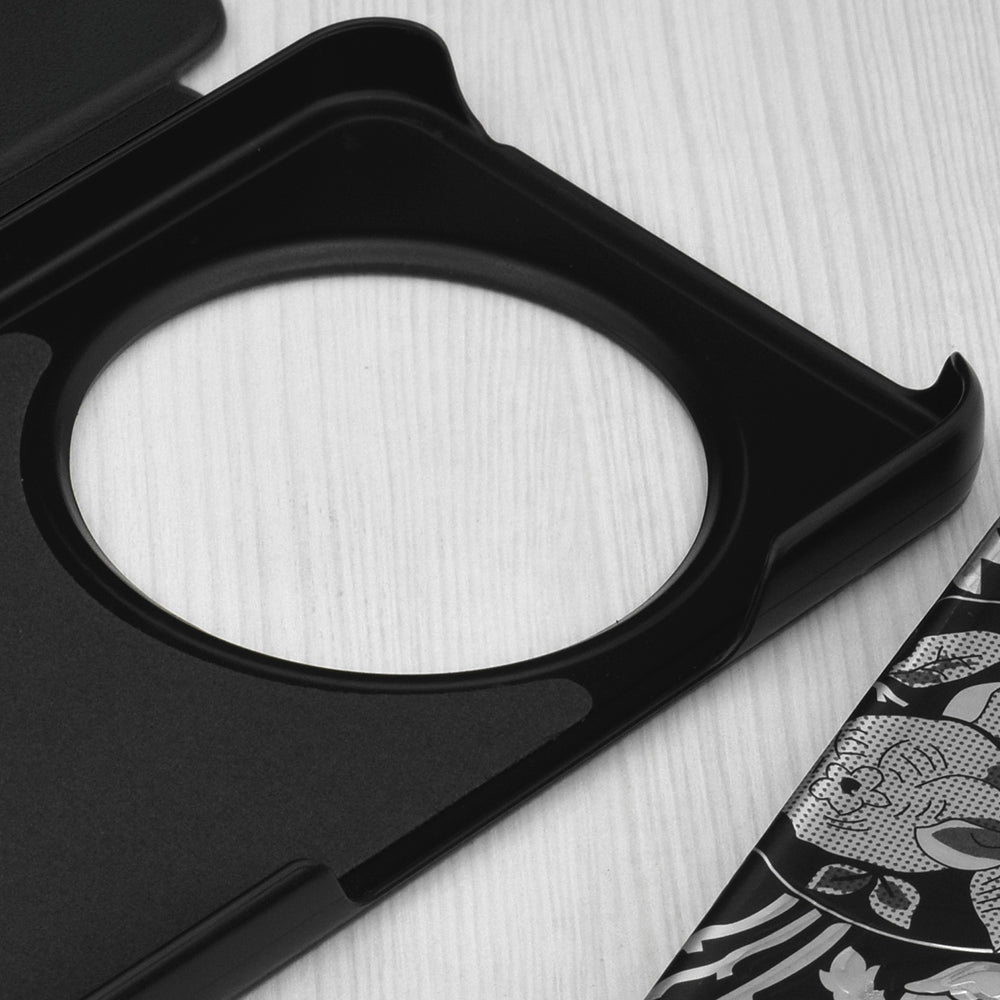 Husa de protectie Techsuit eFold Series compatibil cu Xiaomi Redmi 14C / Poco C75, Negru