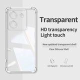Husa de protectie Techsuit Shockproof Clear Silicone compatibil cu Xiaomi Poco M7 Pro 5G, Transparent