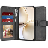 Husa de protectie Techsuit Diary Book compatibil cu Realme 14 Pro+, Negru