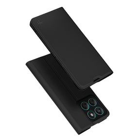 Husa de protectie Techsuit Magskin Book compatibil cu Motorola Edge 60 / Edge 60 Fusion, Negru