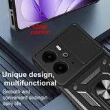 Husa de protectie Techsuit CamShield Series compatibil cu Realme 14 / Realme 14T, Negru