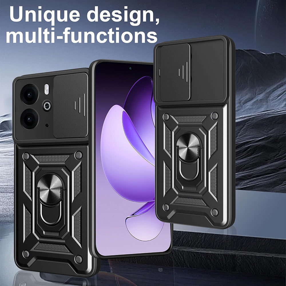 Husa de protectie Techsuit CamShield Series compatibil cu Realme 14 / Realme 14T, Negru