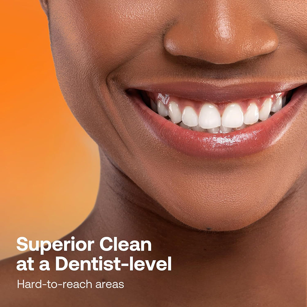 Bitvae Electric Toothbrush (BVR1), Soft, with 8 Heads, Smart Timer, Clean/Sensitive/White/Gum Care/Tongue Modes, Negru