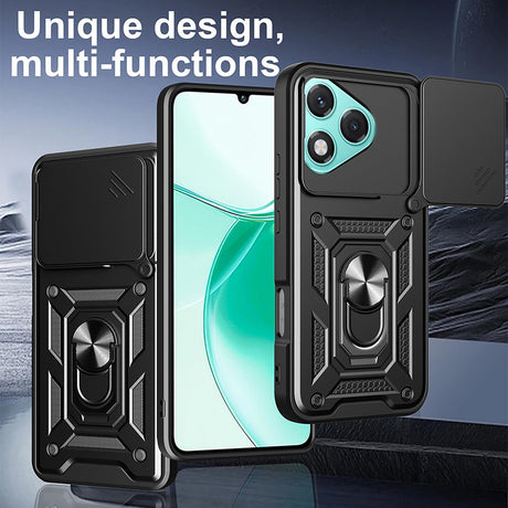 Husa de protectie Techsuit CamShield Series compatibil cu Honor 400 Lite, Negru
