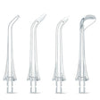 Bitvae Waterflosser Replacements, Multifunctional, for Waterflosser C2/F30/205, x4, Alb