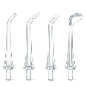 Bitvae Waterflosser Replacements, Multifunctional, for Waterflosser C2/F30/205, x4, Alb