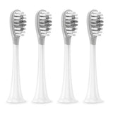 Bitvae Toothbrush Heads (GCS22), Gum Care, Ultra Soft Bristles, for Bitvae S2\S3, x4, Alb