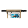 Fixed Waterproof Case Dry Belt, for Phone up to 7.5", IPX8, Adjustable Strap, Touchscreen Friendly, Hypalon Mesh, Bej
