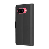 Husa de protectie Techsuit Leather Folio compatibil cu Google Pixel 9a, Negru