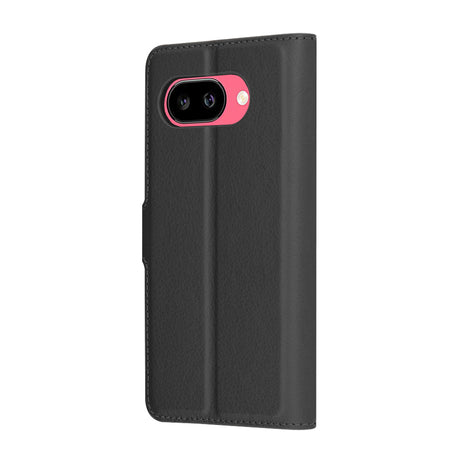 Husa de protectie Techsuit Leather Folio compatibil cu Google Pixel 9a, Negru