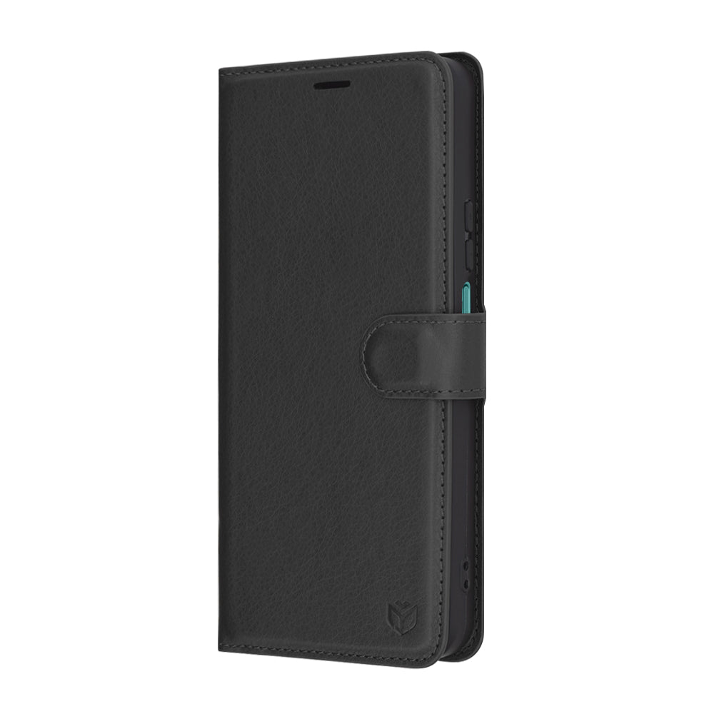 Husa de protectie Techsuit Leather Folio compatibil cu Honor 200 Smart / X7c, Negru