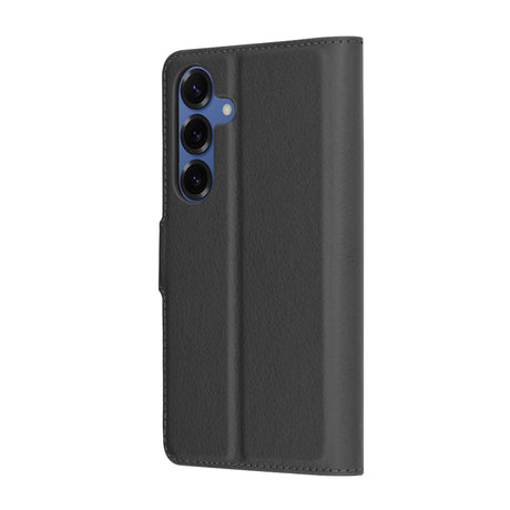 Husa de protectie Techsuit Leather Folio compatibil cu Samsung Galaxy S25, Negru