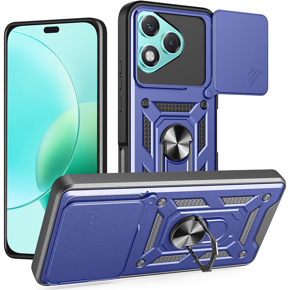 Husa de protectie Techsuit CamShield Series compatibil cu Honor 400 Lite, Albastru