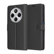 Husa de protectie Techsuit Leather Folio compatibil cu Xiaomi Redmi 14C / Poco C75, Negru