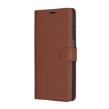 Husa de protectie Techsuit Leather Folio compatibil cu Samsung Galaxy A16 4G / A16 5G, Maro