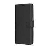 Husa de protectie Techsuit Leather Folio compatibil cu Samsung Galaxy A16 4G / A16 5G, Negru