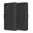 Husa de protectie Techsuit Leather Folio compatibil cu Samsung Galaxy A16 4G / A16 5G, Negru