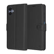 Husa de protectie Techsuit Leather Folio compatibil cu Samsung Galaxy A06, Negru