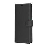 Husa de protectie Techsuit Leather Folio compatibil cu Oppo Reno12 F 4G / Reno12 F 5G / Reno12 FS 4G / Reno12 FS 5G, Negru