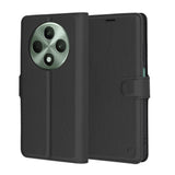 Husa de protectie Techsuit Leather Folio compatibil cu Oppo Reno12 F 4G / Reno12 F 5G / Reno12 FS 4G / Reno12 FS 5G, Negru