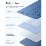 Husa de protectie tableta ESR Flip Hybrid (with Pencil Holder) compatibil cu iPad 10 (2022) 10.9 / 11 (2025) / 12 (2026), Albastru