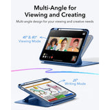 Husa de protectie tableta ESR Flip Hybrid (with Pencil Holder) compatibil cu iPad 10 (2022) 10.9 / 11 (2025) / 12 (2026), Albastru