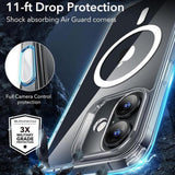 Husa de protectie ESR Classic Hybrid HaloLock compatibil cu iPhone 16, Transparent