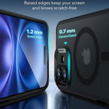 Husa pentru iPhone 16 - ESR Classic Hybrid HaloLock - Frosted Black