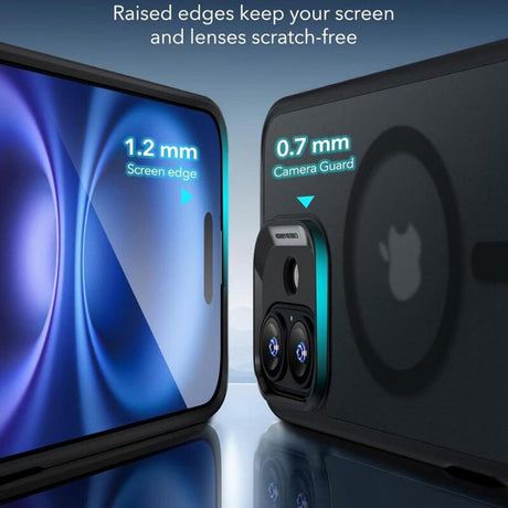 Husa pentru iPhone 16 - ESR Classic Hybrid HaloLock - Frosted Black