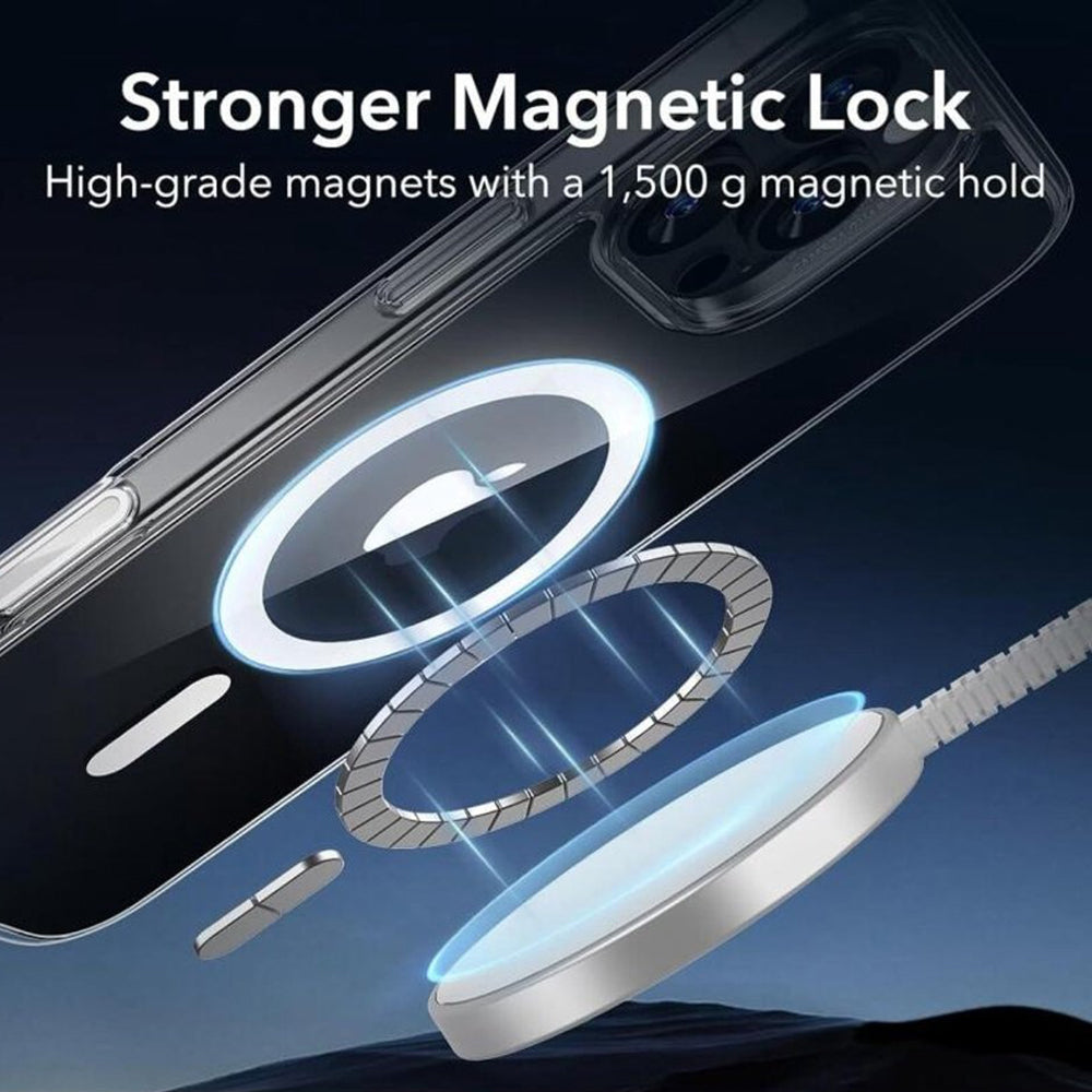 Husa de protectie ESR Classic Hybrid HaloLock compatibil cu iPhone 16 Pro, Transparent