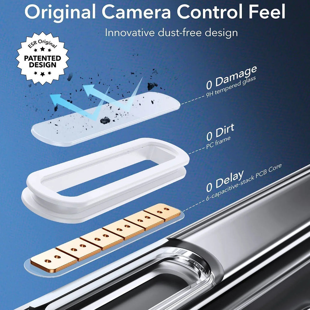Husa de protectie ESR Classic Hybrid HaloLock compatibil cu iPhone 16 Pro Max, Transparent