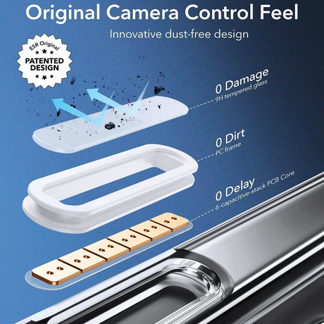 Husa de protectie ESR Classic Hybrid HaloLock compatibil cu iPhone 16 Pro Max, Transparent