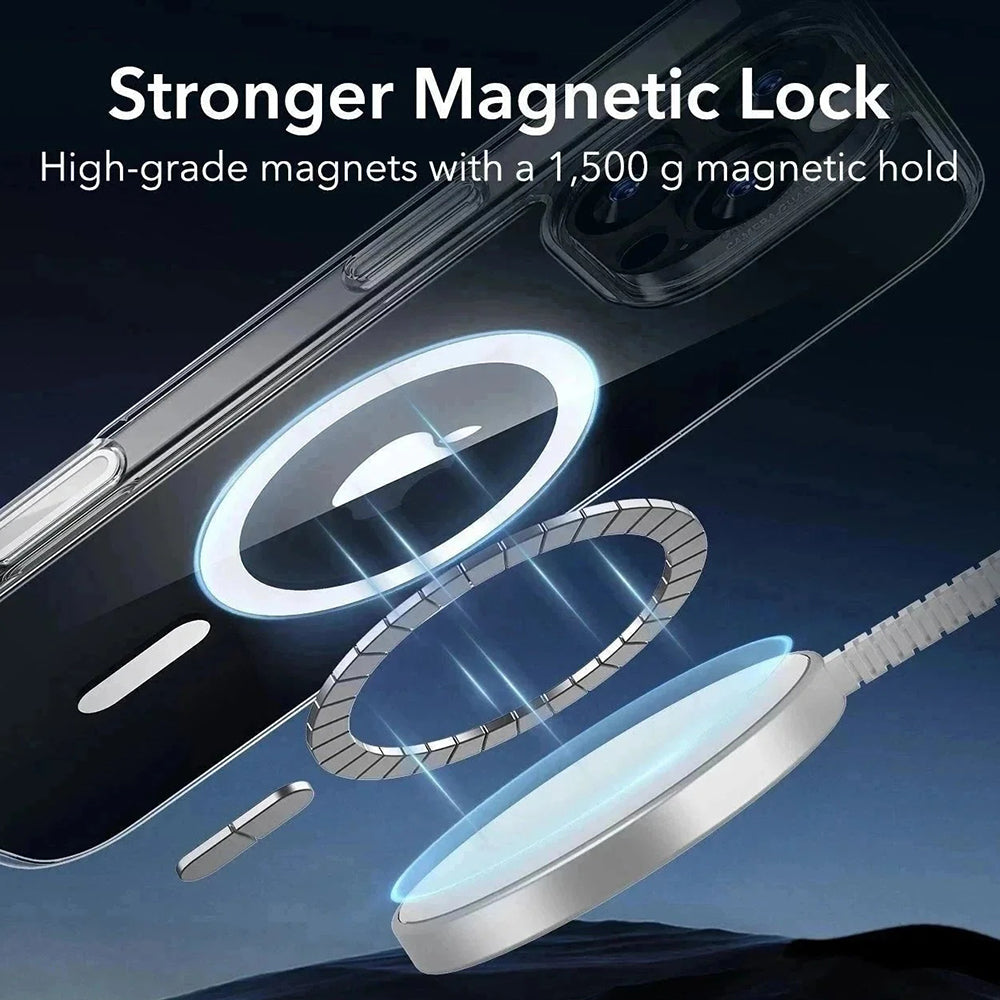 Husa de protectie ESR Classic Hybrid HaloLock compatibil cu iPhone 16 Pro Max, Transparent