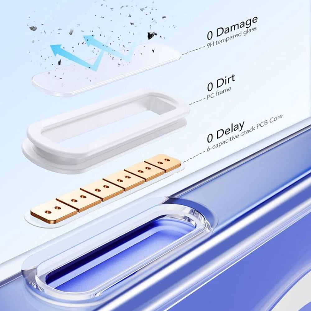 Husa de protectie ESR Classic Hybrid HaloLock Kickstand compatibil cu iPhone 16 Plus, Transparent