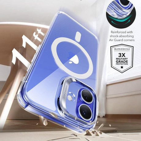 Husa de protectie ESR Classic Hybrid HaloLock Kickstand compatibil cu iPhone 16 Plus, Transparent