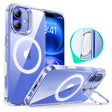 Husa de protectie ESR Classic Hybrid HaloLock Kickstand compatibil cu iPhone 16 Plus, Transparent