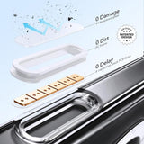 Husa de protectie ESR Classic Hybrid HaloLock Kickstand compatibil cu iPhone 16 Pro, Transparent