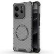 Husa de protectie Techsuit HoneyComb Shield MagSafe compatibil cu Xiaomi Redmi Note 14 4G (Regional), Negru