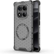 Husa de protectie Techsuit HoneyComb Shield MagSafe compatibil cu Xiaomi Redmi Note 14 Pro 4G, Negru