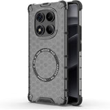 Husa de protectie Techsuit HoneyComb Shield MagSafe compatibil cu Xiaomi Redmi Note 14 Pro 4G, Negru