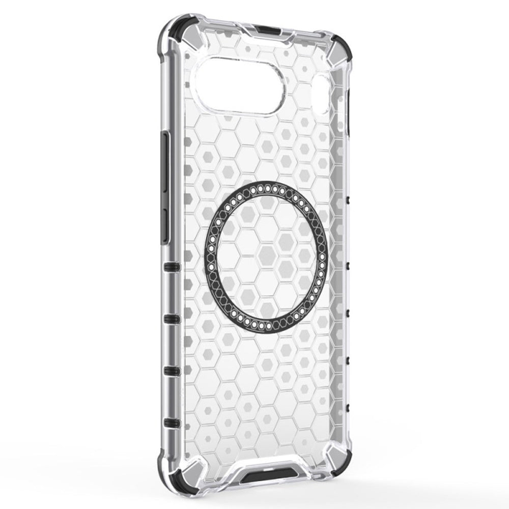 Husa de protectie Techsuit HoneyComb Shield MagSafe compatibil cu OnePlus Nord 4, Alb
