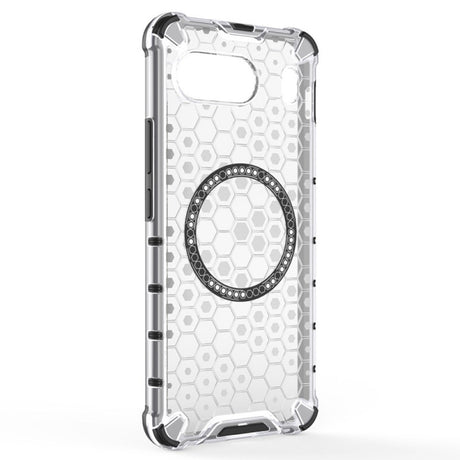 Husa de protectie Techsuit HoneyComb Shield MagSafe compatibil cu OnePlus Nord 4, Alb