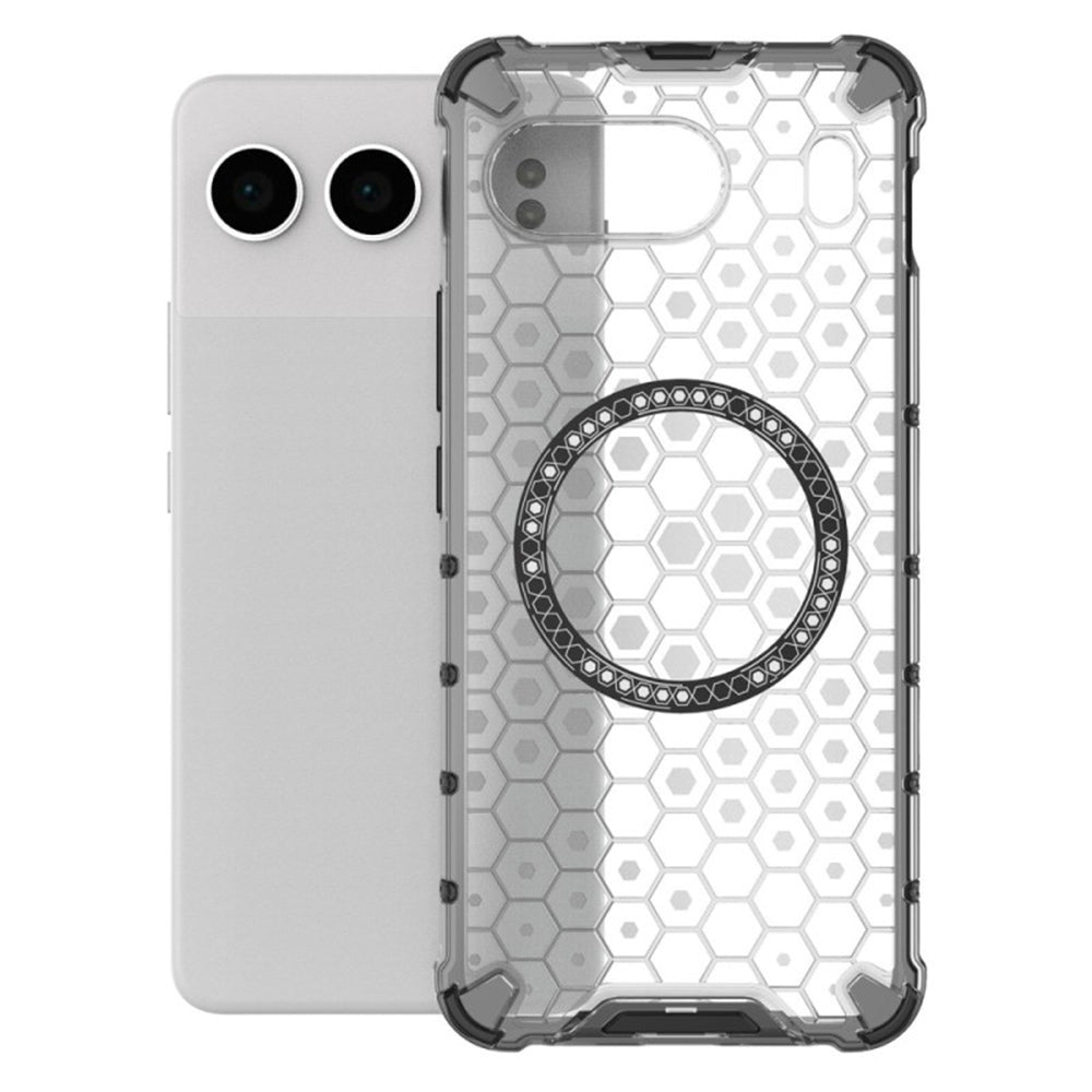 Husa de protectie Techsuit HoneyComb Shield MagSafe compatibil cu OnePlus Nord 4, Alb