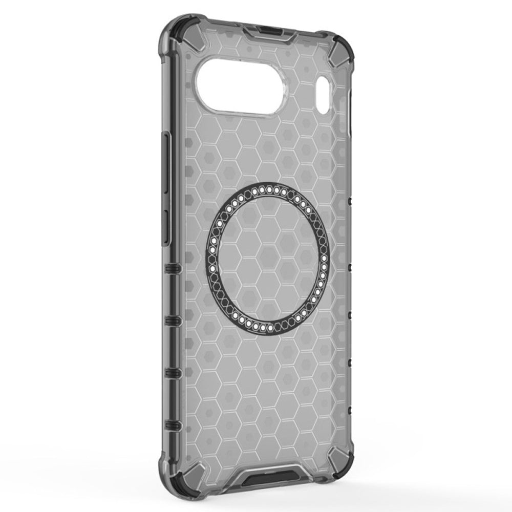 Husa de protectie Techsuit HoneyComb Shield MagSafe compatibil cu OnePlus Nord 4, Negru