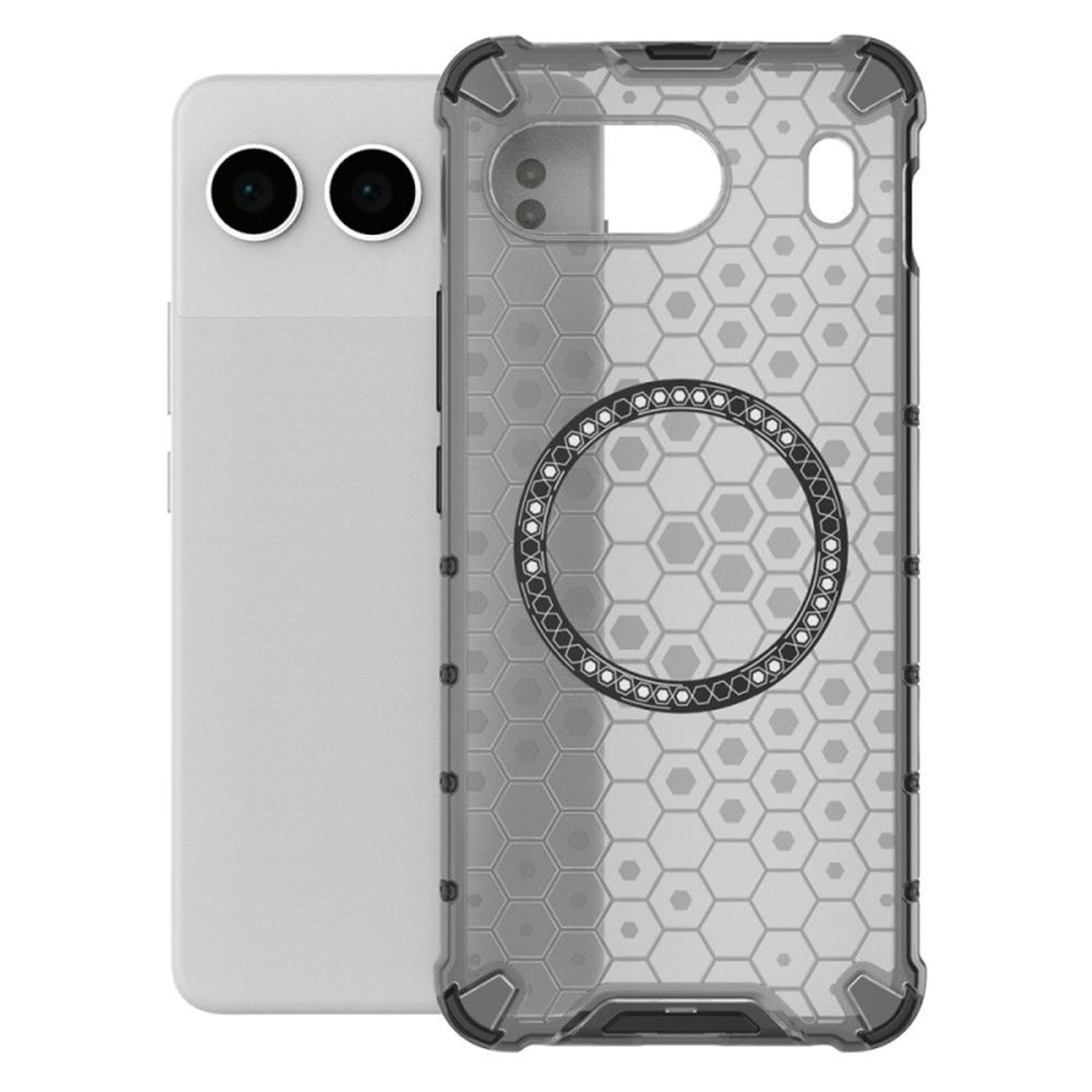 Husa de protectie Techsuit HoneyComb Shield MagSafe compatibil cu OnePlus Nord 4, Negru
