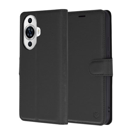 Husa de protectie Techsuit Leather Folio compatibil cu Huawei nova 11 / nova 12s, Negru