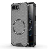 Husa de protectie Techsuit HoneyComb Shield MagSafe compatibil cu iPhone 16e / iPhone 17e, Negru