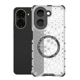 Husa de protectie Techsuit HoneyComb Shield MagSafe compatibil cu Xiaomi Redmi A5 4G (Regional), Alb