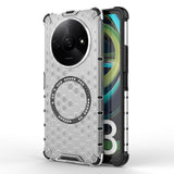 Husa de protectie Techsuit HoneyComb Shield MagSafe compatibil cu Xiaomi Redmi A3 / Redmi A3x, Alb
