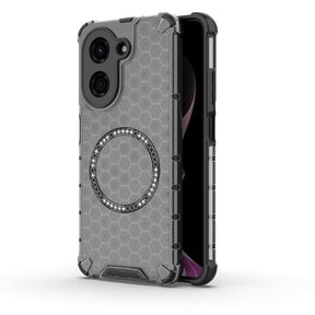 Husa de protectie Techsuit HoneyComb Shield MagSafe compatibil cu Xiaomi Redmi A5 4G (Regional), Negru